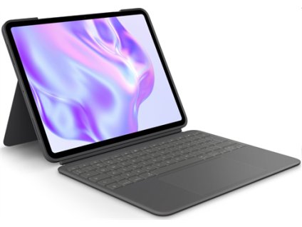 Logitech COMBO TOUCH pre iPad Pro 13" (M4) - grafitová - US 920-012833