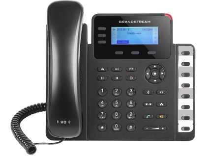 Grandstream GXP1630, 2,95'' LCD podsv. displej, 3 SIP účty, 3 prog. hr., 8 BLF, dual Gbit port, PoE GXP1630