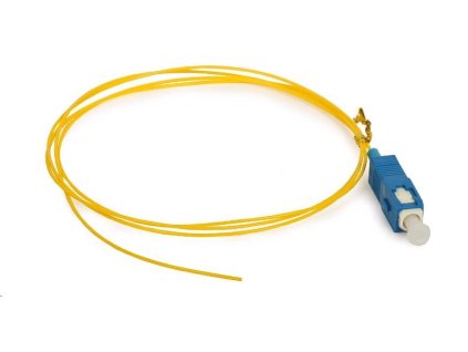 Pigtail SM 9/125, OS2, konektor SC, LS0H, 1m PIG-09-SC-01
