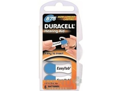 DURACELL Activair 675, Batérie do nač. prístrojov AADU004