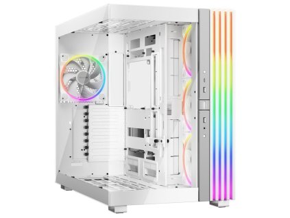 Be quiet! skříň LIGHT BASE 900FX / ATX / ARGB pásek / 4x140mm ARGB fan / 2xUSB 3.0 / USB-C / panoramatická / bílá BGW72