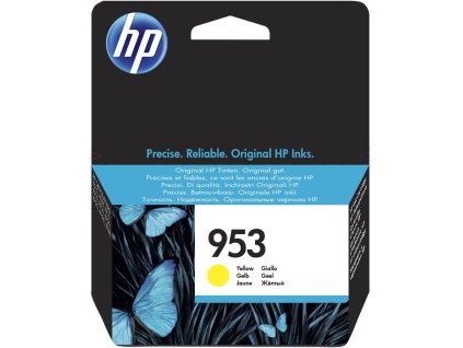 HP inkoustová kazeta 953 žlutá F6U14AE originál F6U14AE