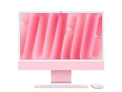 Apple iMac 24/23,5''/4480 x 2520/M4/16GB/256GB SSD/M4/Sequoia/Pink/1R MWV43CZ/A