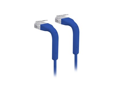 Ubiquiti U-Cable-PATCH-RJ45-BL, Eth Patch Kábel, 0,1m (0,22m s konektormi), Cat6, modrý U-Cable-PATCH-RJ45-BL