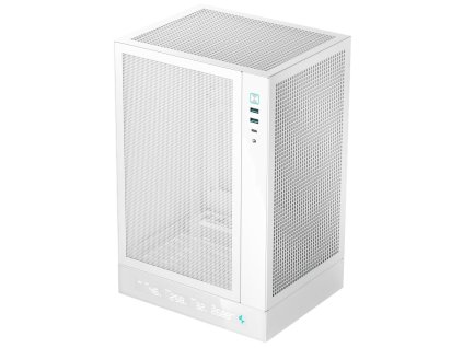 DEEPCOOL skříň CH170 Digital / vertikální miniITX / 2xUSB 3.0 / USB-C / bílá R-CH170-WHNPI0D-G-1