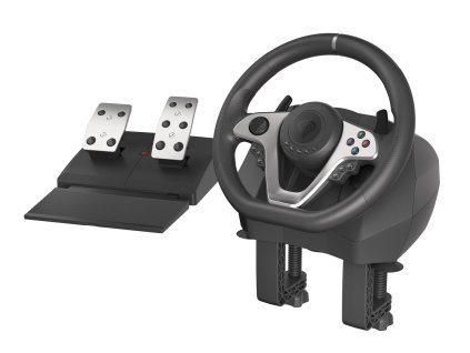 Herný volant Genesis Seaborg 400, multiplatformný pre PC, PS4, PS3, Xbox One, Xbox 360, N Switch NGK-1567