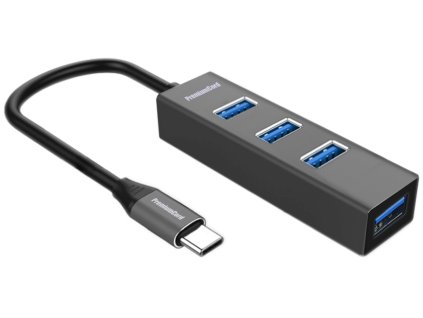 PremiumCord 5G USB Hub Type C na 4x USB 3.2 Gen 1 ku31hub09