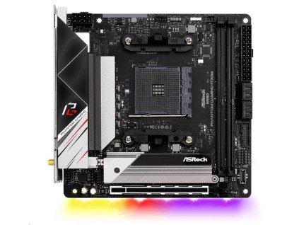 ASRock MB Sc AM4 B550 PHANTOM GAMING-ITX/AX, AMD B550, 2xDDR4, HDMI B550 PHANTOM GAMING-ITX/AX