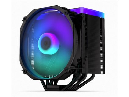 ENDORFY chladič CPU Fortis 5 Black ARGB / 140mm fan/ 6 heatpipes / PWM / nanoreset controller / pre Intel a AMD EY3A014