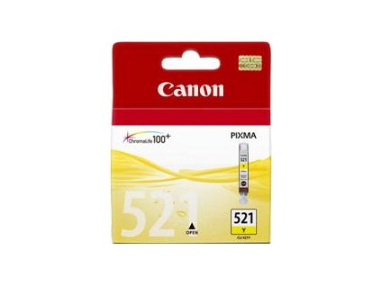 kazeta CANON CLI-521Y yellow MP 540/620/630/980, iP 3600/4600 (460 str.) 2936B001