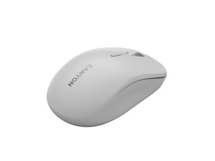 Canyon MW-12, 2v1 bezdrôtová optická myš Bluetooth / 2.4 GHz, tichá, 6 tlačidiel, 800/1200/1600/2400 DPI, šedá CNS-CMSW12DG