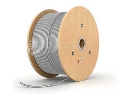 DATAWAY (305m) kábel CAT6A, drôt, U/FTP, LSOH, Dca DW-6A-UF-LSOH-305