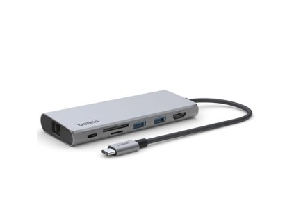 Belkin Connect USB-C 7-in-1 Multiport Adapter - Space Gray INC009btSGY