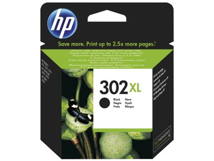 HP 302XL čierna kazeta, F6U68AE F6U68AE