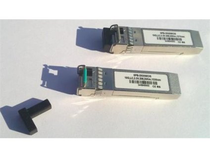 OEM SFP+ modul multirate, 10GBASE-BX, WDM singlemode 20km, Tx1330, Rx1270, LC, 0 až 70°C, DMI, Cisco komp. SPB-2920WCIS
