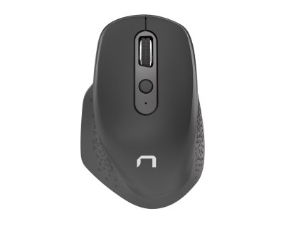 Natec optická myš FALCON/Kancelárska/Optická/Pre pravákov/3 200 DPI/Bezdrôtová Bluetooth/Čierna NMY-1610