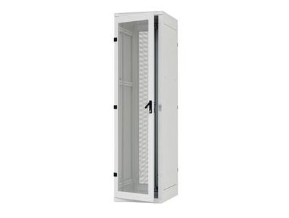 Stojanový rack 42U (š) 600x (h) 1000, pred.i zad. perforované dvere šedý RMA-42-L61-CAX-N1-MAA