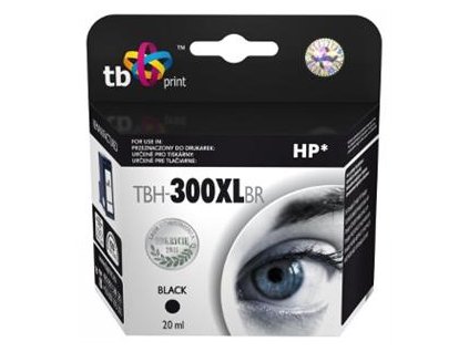 Ink. kazeta TB kompat. s HP CC641EE (No.300XL) Bk TBH-300XLBR