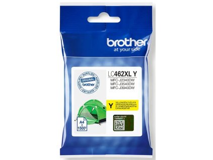 kazeta BROTHER LC-462XL Yellow MFC-J2340DW/J3540DW/J3940DW (1500 str.) LC462XLY