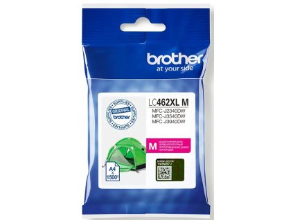 kazeta BROTHER LC-462XL Magenta MFC-J2340DW/J3540DW/J3940DW (1500 str.) LC462XLM