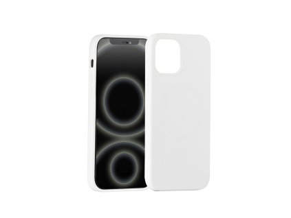 Silikónový kryt CARNEVAL SNAP pre iPhone 13 Pro s MagSafe - biela ERCSIP13PMGLQ-WH
