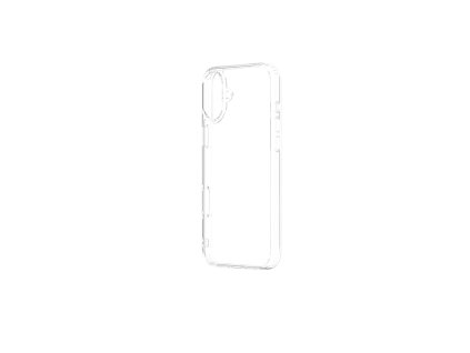 ER CRYSTAL kryt pre iPhone 16 Plus - Priehľadný ERCSIP16MCL