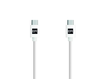 ER POWER kábel USB-C/C 3A 60W 200cm biely ERPWCC3A200-WH