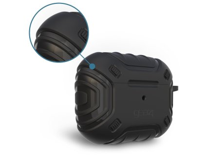 GEAR4 Apollo Snap puzdro pre AirPods Pro - čierny 702009640