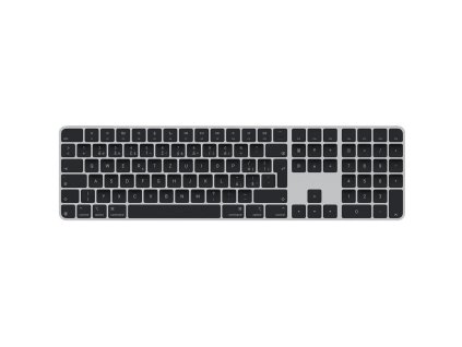 Apple Magic Keyboard (2024) w Touch ID and Numeric Keypad - Czech - Black Keys mxk83cz/a