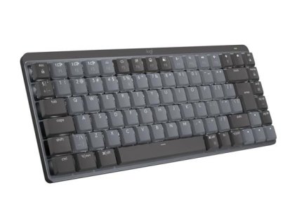 Logitech® MX Mechanical Mini Minimalist Wireless Illuminated Keyboard-GRAPHITE-US INT'L-2.4GHZ/BT-LINEAR 920-010781