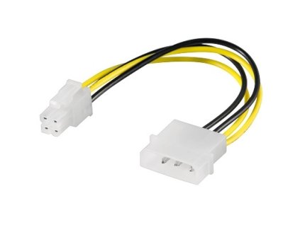 PremiumCord kábel napájací 5.25''-P4 KN-4