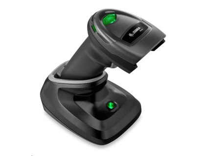 Čítačka Zebra DS2278-SR USB KIT 2D čierna, USB (HID) kábel, (prezentačný stojan) - dosah 10 m DS2278-SR7U2100PRW