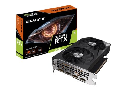 GIGABYTE VGA NVIDIA GeForce RTX 3060 GAMING LHR OC 8G, 8G GDDR6, 2xDP, 2xHDMI GV-N3060GAMING OC-8GD