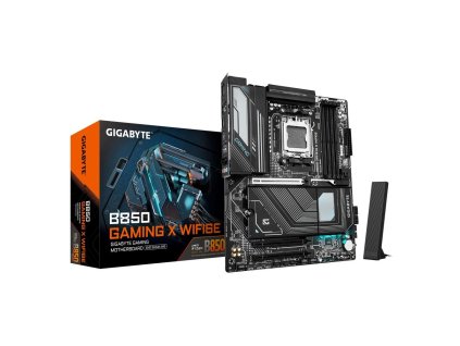 GIGABYTE MB Sc AM5 B850 GAMING X WIFI6E, AMD B850, 4xDDR5, 1xDP, 1xHDMI, WiFi, ATX B850 GAMING X WIFI6E