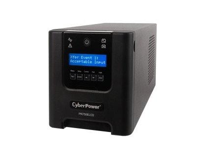 CyberPower Professional Tower LCD UPS 1000VA/900W PR1000ELCD