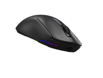 Lorgar MSA10W, bezdrôtová herná myš, 6 prog. tlačidiel, senzor Pixart 3311, rozlíš. 12 000 DPI, podsvietenie RGB, čierna LRG-MSA10W-BK