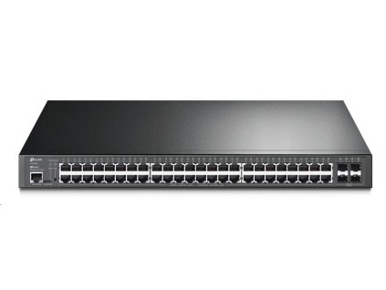 TP-Link OMADA JetStream switch TL-SG3452P (48xGbE, 4xSFP, 48x PoE+, 384W, 2xconsole) TL-SG3452P