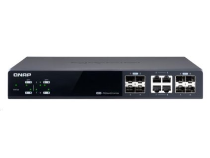 QNAP switch QSW-M804-4C (4xSFP+,4x10GbE/SFP+combo) QSW-M804-4C