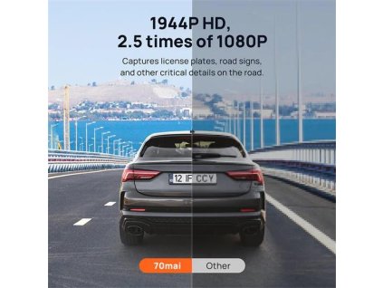 70mai Dash Cam M500 32G MidriveM50032G