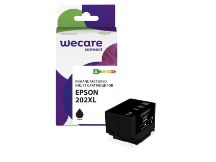 WECARE ARMOR ink kompatibilný s EPSON C13T02G140,čierna/black K20870W4