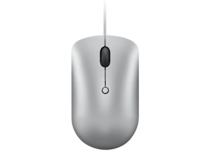 Lenovo 540/Kancelárska/Optická/2 400 DPI/Drôtová USB-C/Sivá GY51D20877