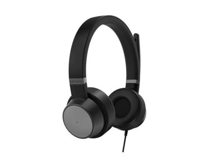 Lenovo Go Wired/ANC/USB-C/Drôt/MS/Sivá GXD1C99243