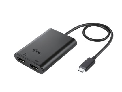 i-tec USB-C Dual 4K/60Hz (single 8K/30Hz) HDMI Video Adapter C31DUAL4K60HDMI