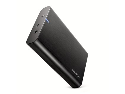 AXAGON EE35-A6C, USB-C 5Gbps - SATA 6G 3.5" kovový RAW box, bez skrutiek EE35-A6C