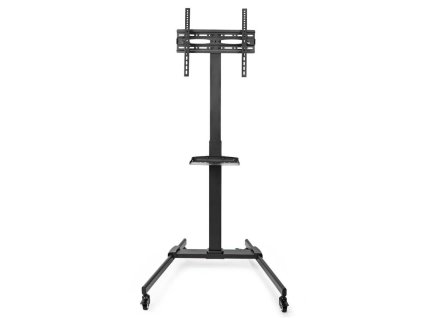 NEDIS podlahový TV stojan/ 32 - 55"/ 35kg/ Design Premium Column/ Snap-lock/ ocel/ černý TVSM5100BK