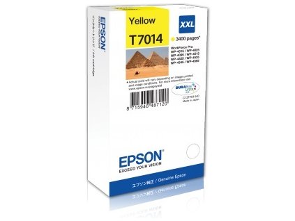 WP4000/4500 Series Ink Cartridge XXL Yellow 3.4k C13T70144010