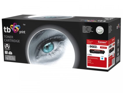 Toner TB kompatibilný s Canon TC-045CXN, Cyan, 2200, new TC-045CXN