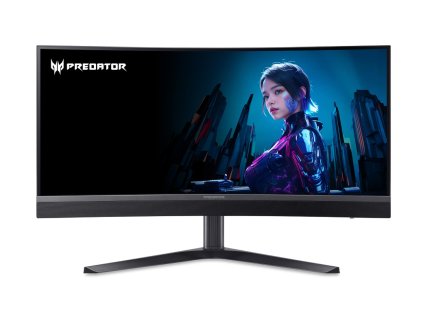 Acer Predator/X34V3bmiiphuzx/34''/Mini LED/wQHD/180Hz/1ms/Black/3R UM.CXXEE.301