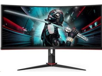 AOC MT VA LCD WLED 31,5" C32G2ZE/BK - VA panel, 240Hz, 1ms, 1920x1080, 2xHDMI, DP, zakriven C32G2ZE/BK