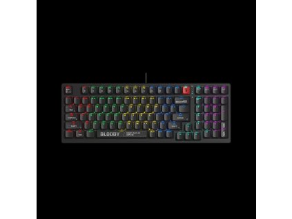 A4tech Bloody S98 Black RGB mechanická herní klávesnice, USB, CZ S98-BK